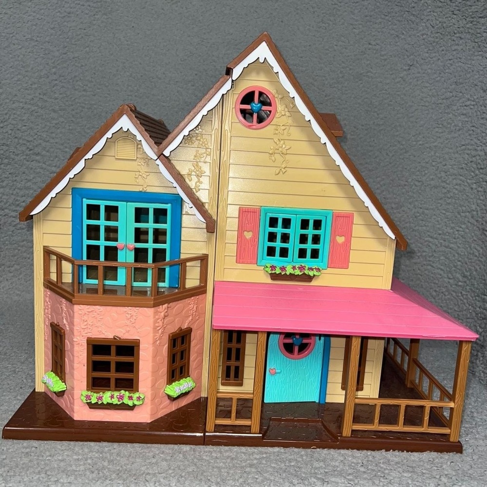 Li'l Woodzeez Honeysuckle Hillside Cottage Dollhouse *Light Works/No Furniture*